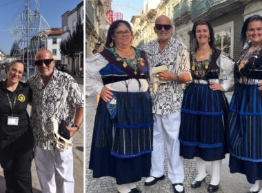 Goucha cumpre sonho antigo e assiste ao desfile da mordomia em viana