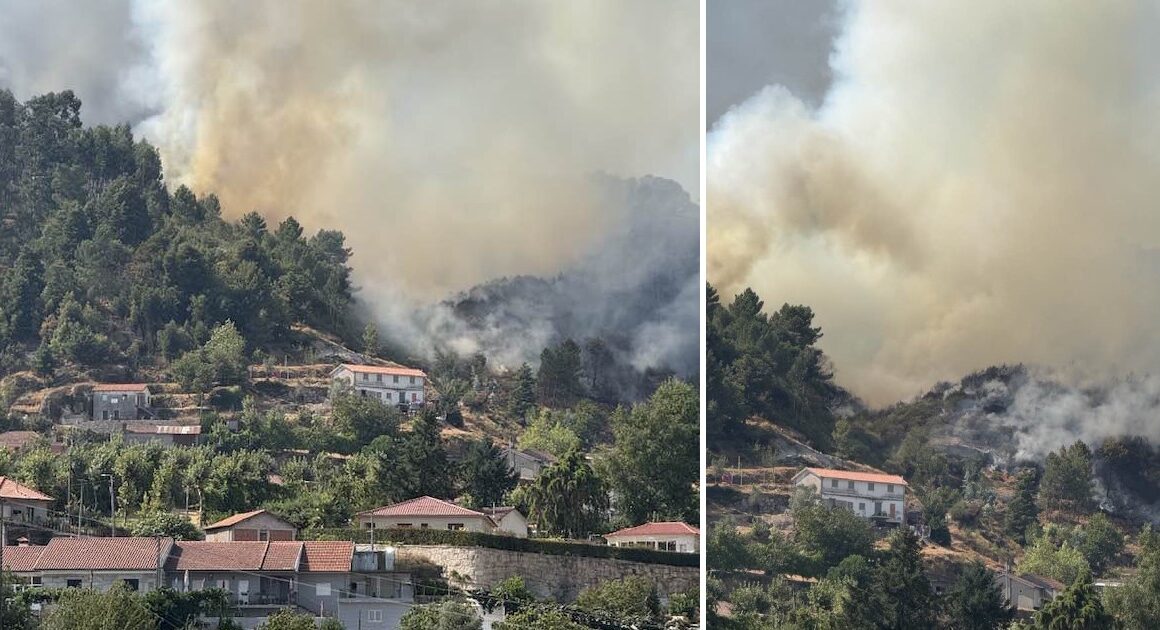 Incêndio em cabeceiras de basto