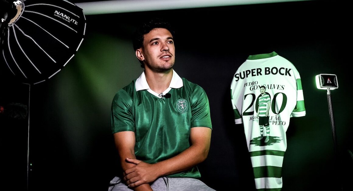 Pedro gonçalves “feliz” por chegar aos 200 jogos oficiais pelo sporting