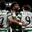 'bis' de ex-vitória ricardo mangas e de trincão na goleada (6-0) do sporting