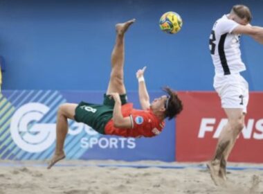 Os adversários de portugal na liga europeia de futebol de praia