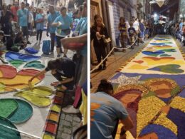 Perto de 50 toneladas de sal para cobrir ruas de "cor, arte e devoção" na noite mais longa em viana