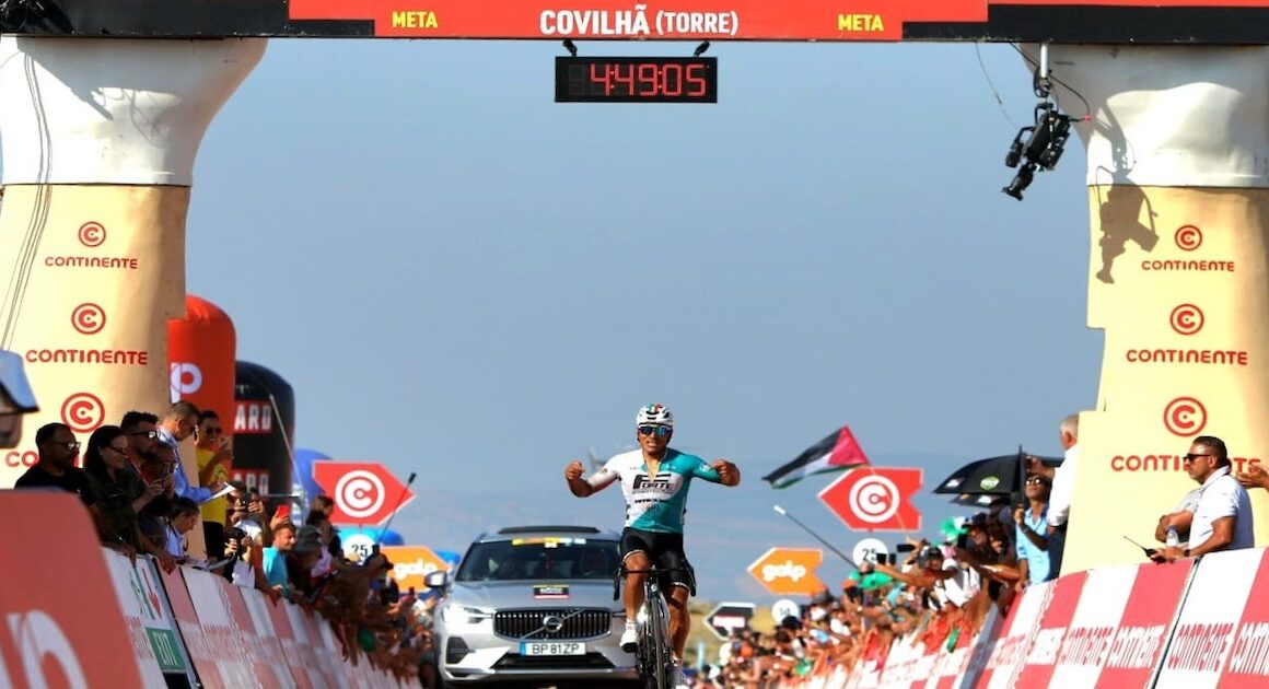 Volta a portugal chegou ao alto da 'mítica' torre