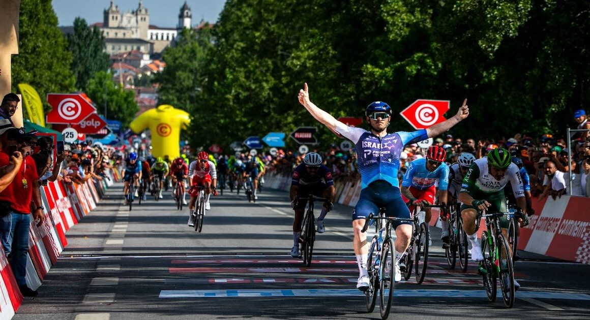 Volta a portugal chegou a viseu. Iuri leitão foi 3. º