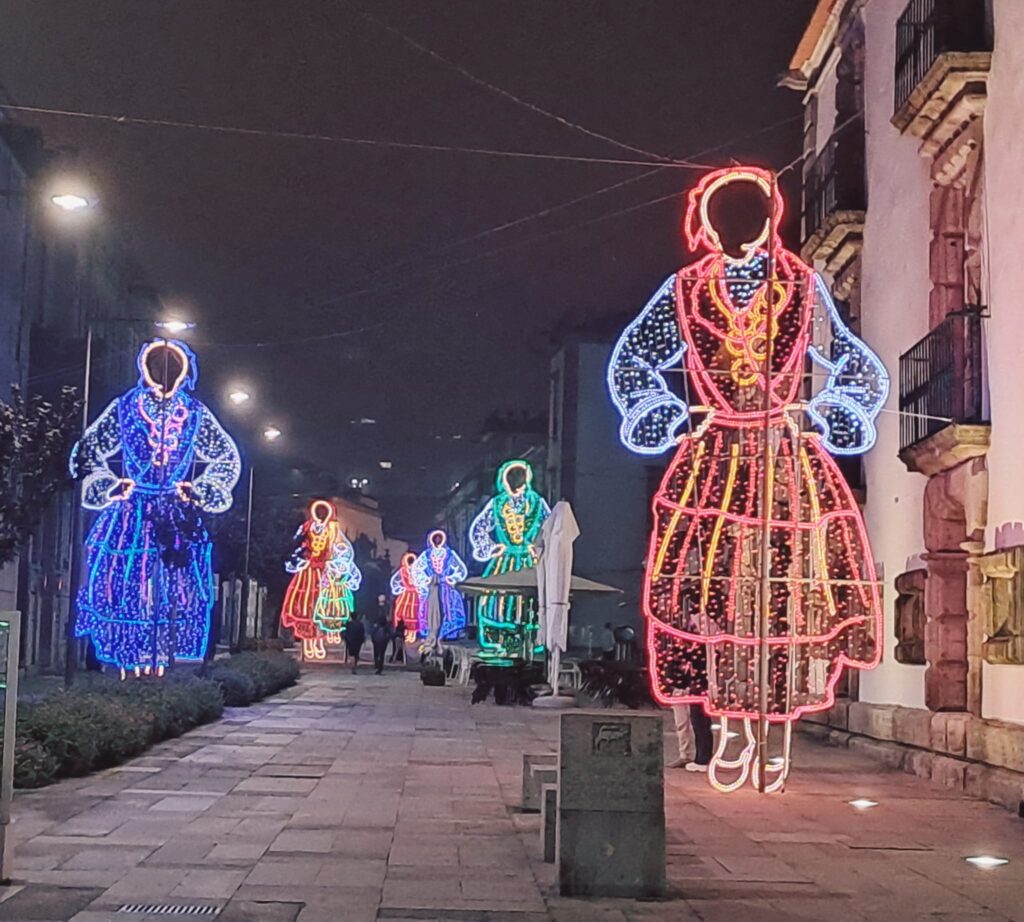 Viana já está iluminada para a senhora d'agonia