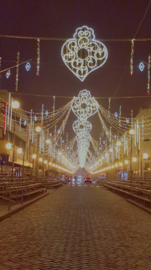 Viana já está iluminada para a senhora d'agonia