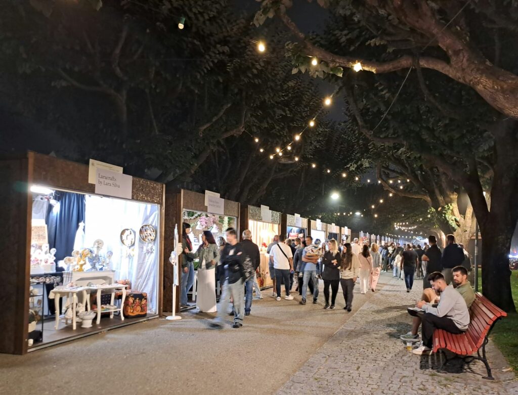 Viana já está iluminada para a senhora d'agonia