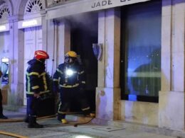 Incêndio em ourivesaria no centro de viana