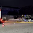 Carro ardeu de madrugada em braga
