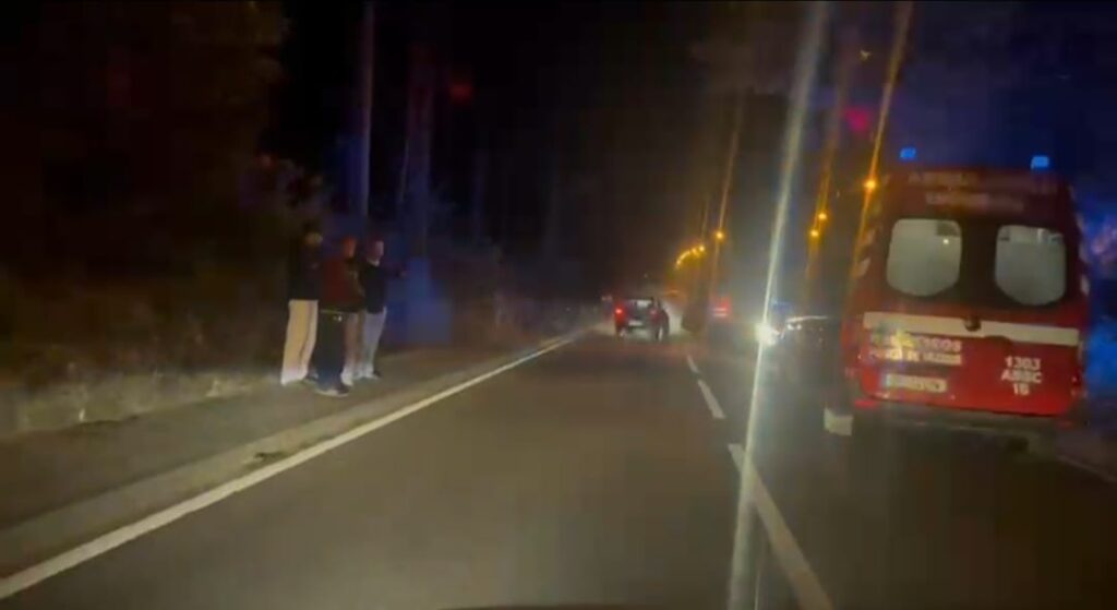 Homem ferido após se despistar contra muro na estrada barcelos-póvoa de varzim