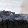 Vila verde: arde o monte em cervães