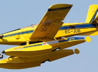 Aviões fire boss cedidos pela suécia só chegam na segunda-feira