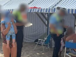 Insulta nadadores salvadores e desrespeita bandeira vermelha na póvoa de varzim. Polícia teve de intervir