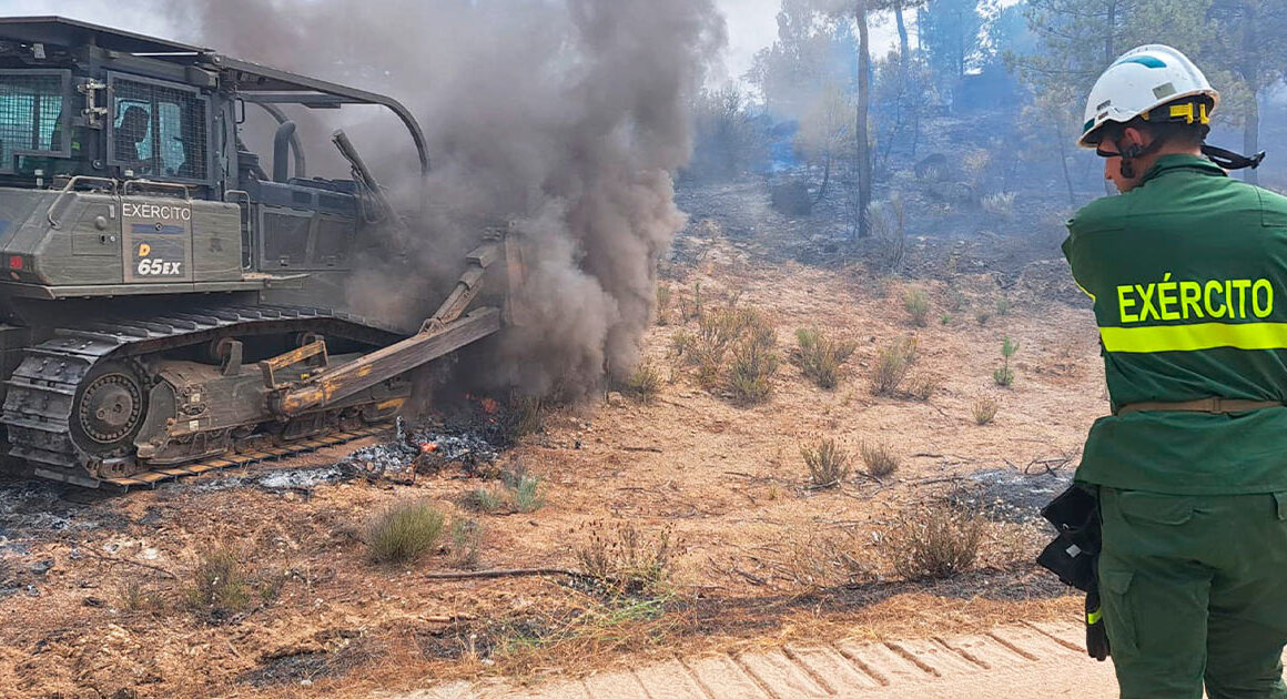 Andava de mota a incendiar montes no algarve