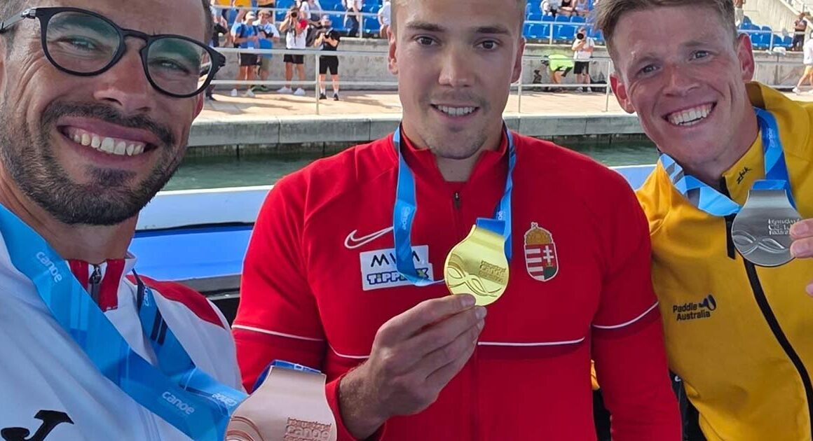 Fernando pimenta conquista medalha de bronze nos mundiais em k1 1. 000 metros
