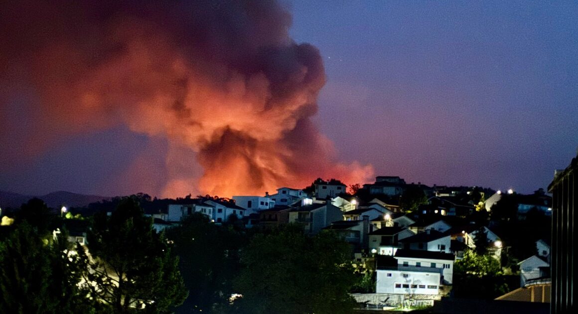 Incêndio preocupa em celorico de basto