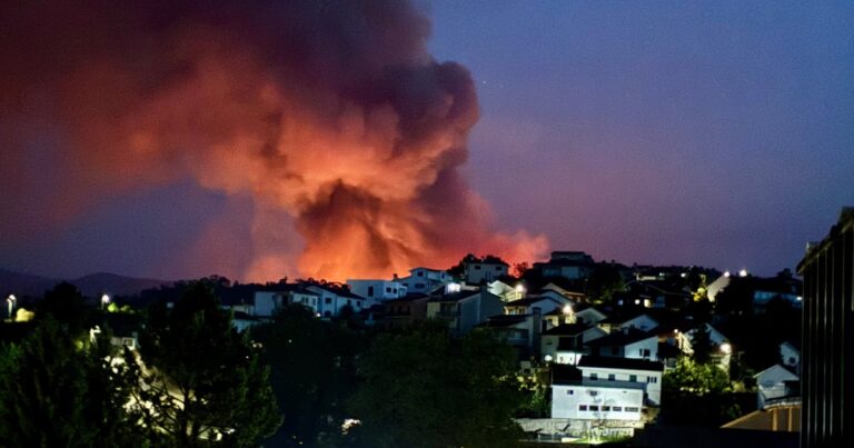 Dominado incêndio de celorico de basto que alastrou a amarante