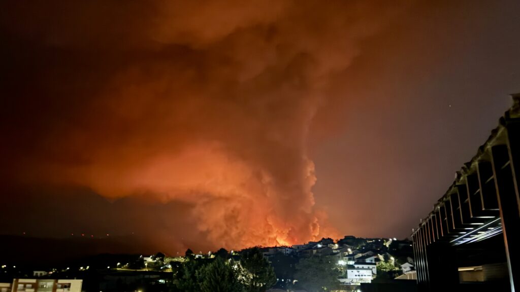 Incêndio preocupa em celorico de basto 6 Incêndio preocupa em celorico de basto