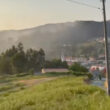 Incêndio em vila verde continua com uma frente ativa e mais de 100 operacionais