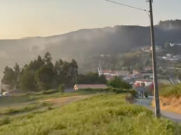 Incêndio em vila verde continua com uma frente ativa e mais de 100 operacionais