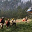 Fogo em arcos de valdevez combatido por 12 meios aéreos