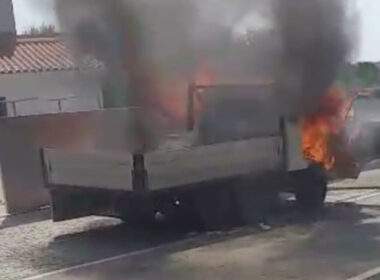 Camião arde na estrada barcelos-esposende