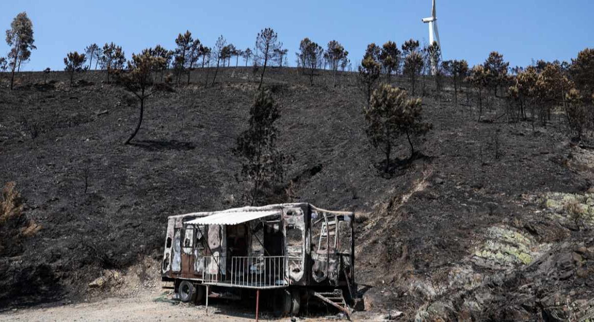 Incêndio na região centro com maior área ardida de sempre em portugal