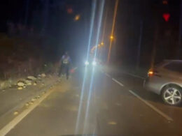 Homem ferido após se despistar contra muro na estrada barcelos-póvoa de varzim